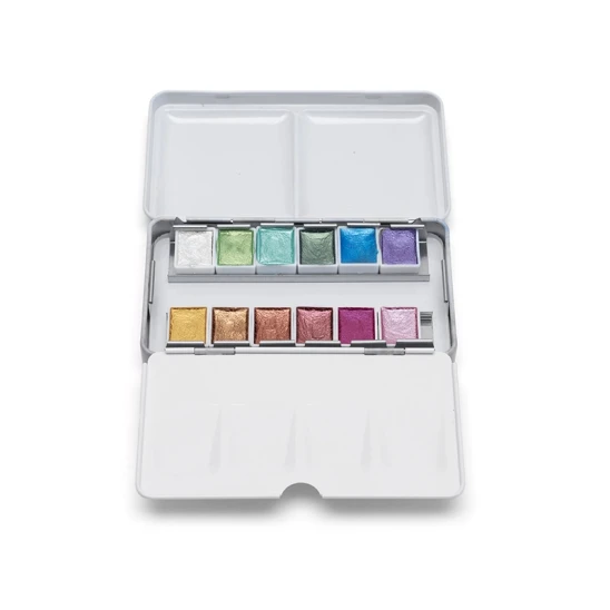 Farby akwarelowe metaliczne